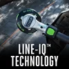 스트링 트리머, 배터리 구동식, POWERLOAD, LINE IQ, 텔레스코픽 탄소 섬유 샤프트가 포함된 잡초 및 잔디용 16