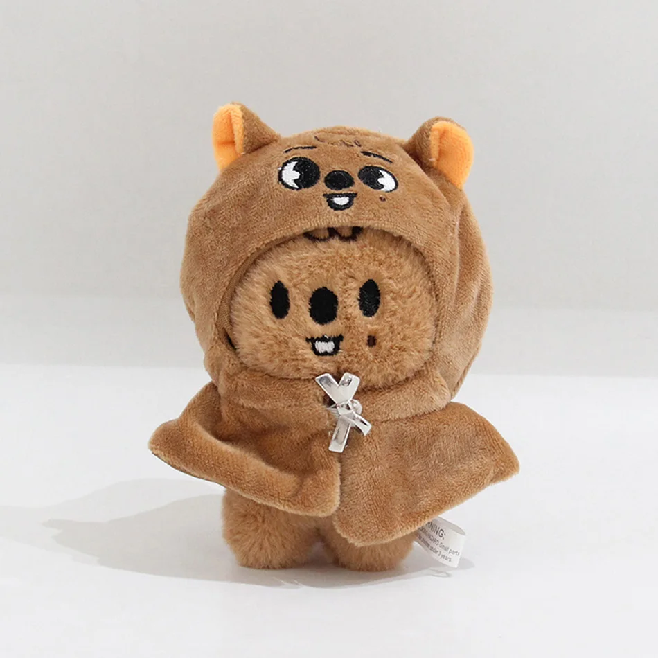 13CM Plush Toy Kawaii  Stray Kids Wolf Plush Cartoon Stuffed Animal Doll Kawaii Companion Toys Giftids view 5