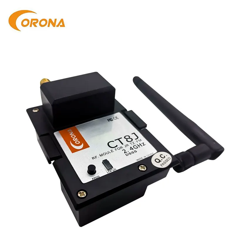 Corona CR8D+CT8J V2 DSSS Combo Kit 2.4GHz Transmisor Receptor Module Compatible JR Graupner RC Hobby Upgrade Accessorie