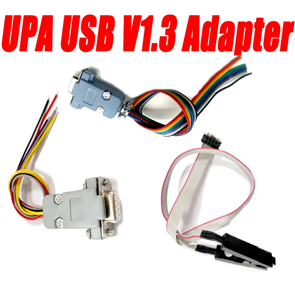 

UPA USB V1.3 Test Cable Jumper Connector 8 Sioc Clip Cable for 12c/spi Microwire UUSP UUSP-S for Eeprom Programming Adapter