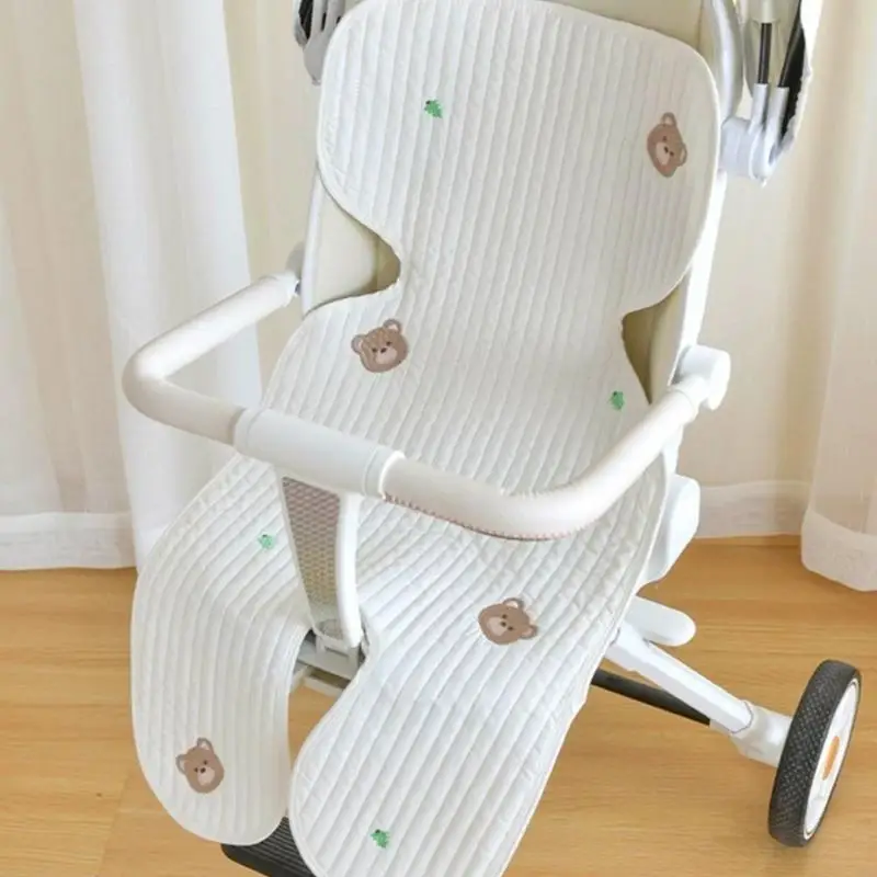 

F19F Baby Pushchair Mattress Pad Soft Breathable Infants Strollers Pram Insert Lining