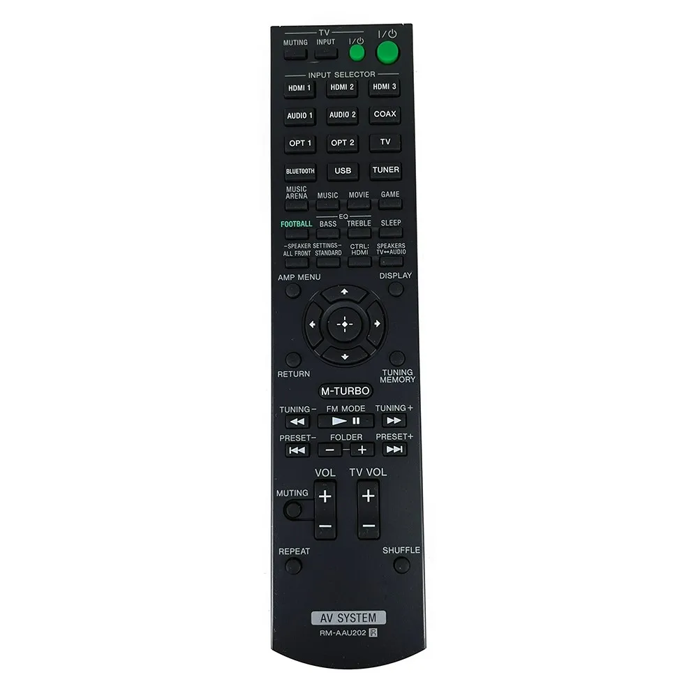 Remote Control suitable for Sony AV Receiver RM-AAU203 HT-M77 HT-M55 HT-M22 STR-KM22 STR-KM55 STR-KM77