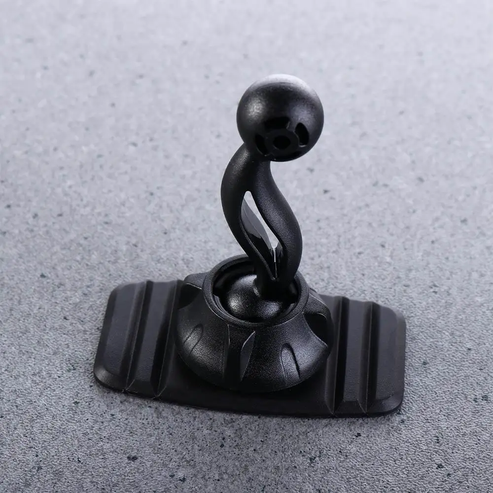 Mobile Phone Holder 17mm Ball Head 17mm Ball Head Holder Sticker Base Black ABS Durable Car Dashboards