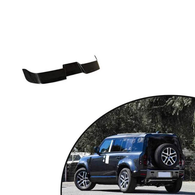 

For 2020-2023 Land Rover Defender L663 Dry Carbon Fiber Rear Roof Spoiler