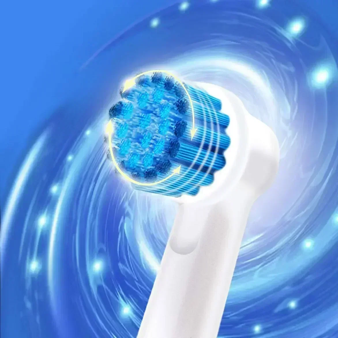 หัวแปรงสำหรับเปลี่ยน12ชิ้นหัวบีบีหัวแปรงสีฟันสำหรับ Braun Oral-B D12 D16จูเนียร์มีชีวิตชีวาหัวฉีด D20 D36 D100