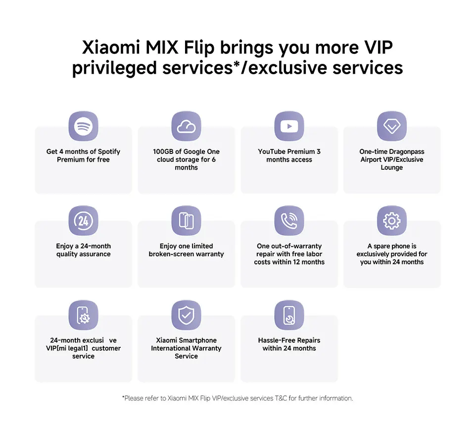 Xiaomi MIX Flip Smartphone Global Version New Snapdragon 8 Gen 3 CPU 512GB ROM 50MP Leica Camera Foldable Display NFC