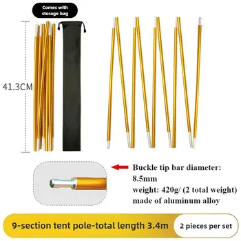 8 best sales Çadır direği alüminyum - №3