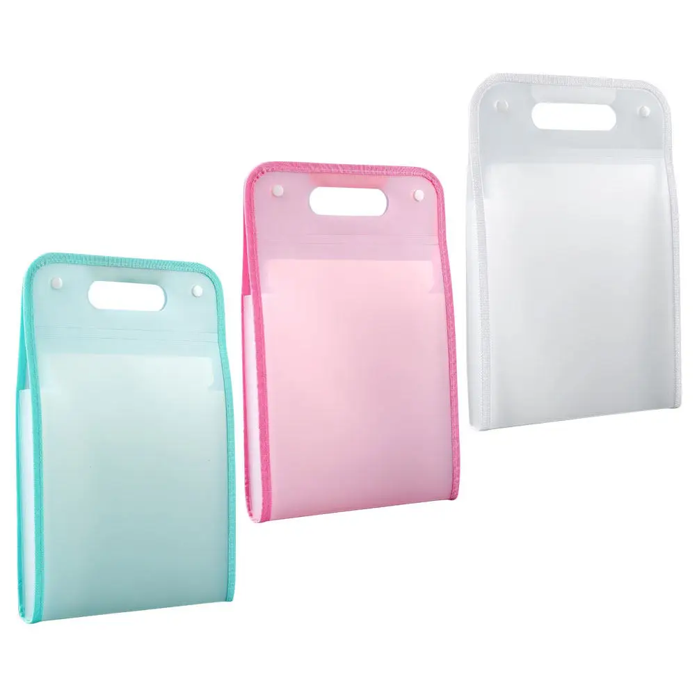 

Набор из 3-х папок-органайзеров для документов, расширяемый держатель для документов, сумка для хранения чеков, портативный офисный органайзер для файлов формата А4, многофункциональный