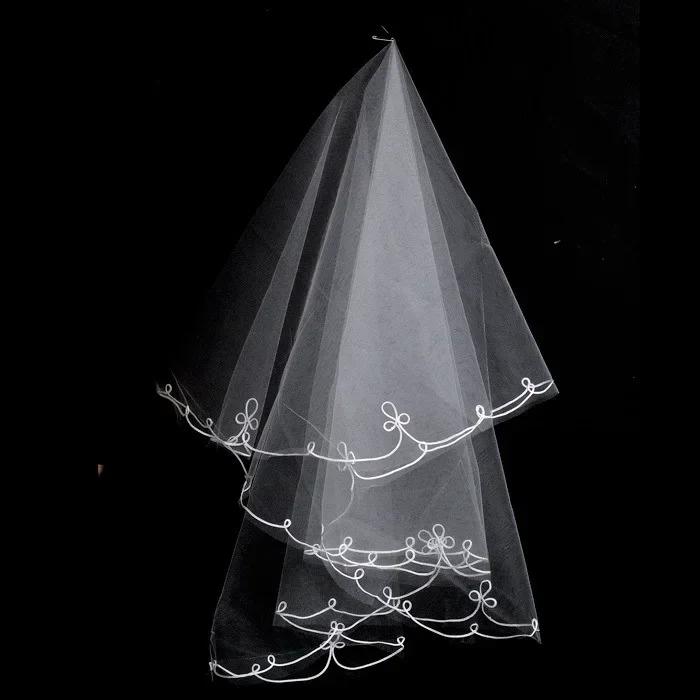 One Layers White High Quality Wedding Bride Bridal Soft Bride Veil 2025