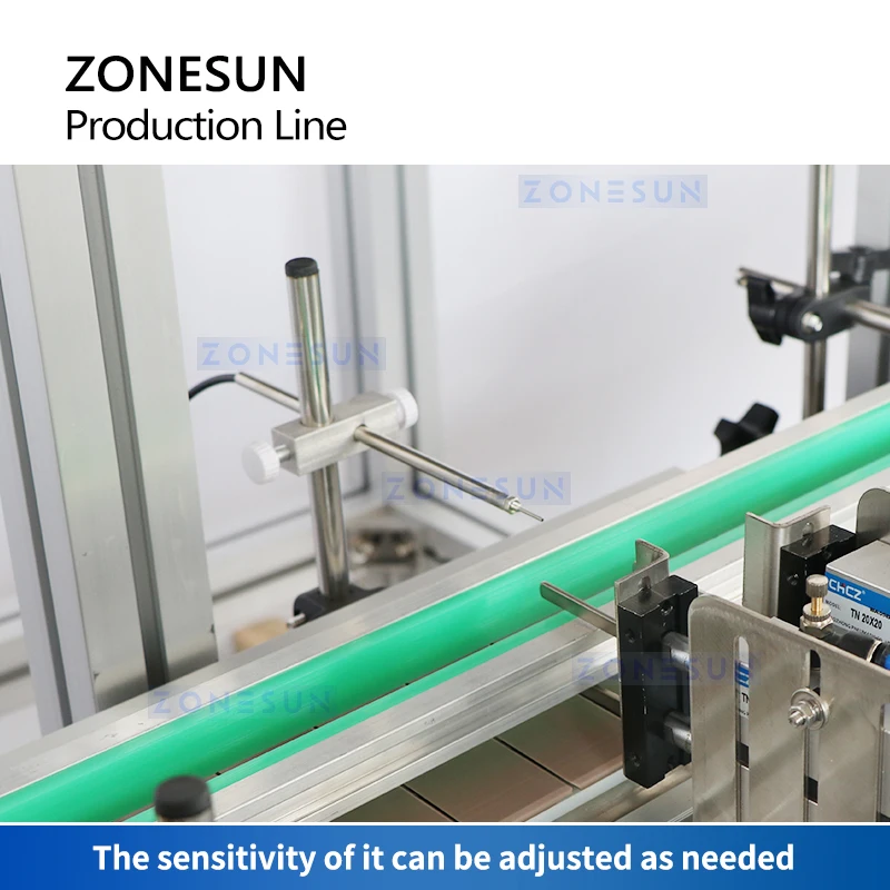 ZONESUN Automatic Essential Oil Production Line Cosmetics Spray Bottle Filling Capping Lableing Unscrambler Feeder ZS-FAL180D3