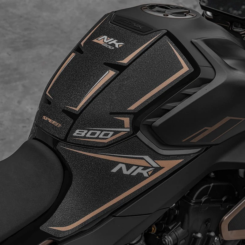 For 23-25 CFMOTO 800NK High Anti-Skid Fuel Tank Stickers 3M Adhesive UV-Resistant Easy Install Decor Moto Mod Kits 5