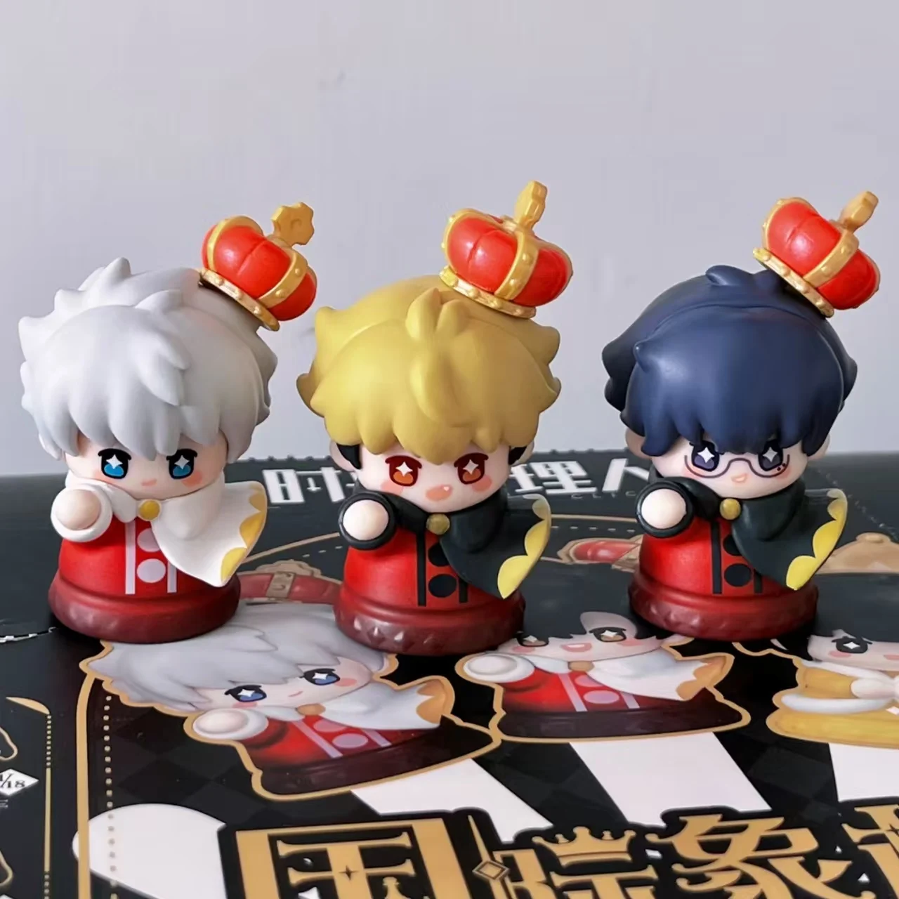 

Горячая кавайная модель в подарок, оригинальная экшн-фигурка аниме, агент по времени, шахматная серия, относится к куколнице, модное игровое ручное украшение