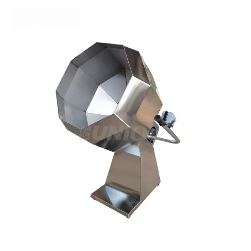 Máquina Mezcladora de Condimentos para Camiones de Comida, Automática, para Nueces, Habas, Papas Fritas y Aperitivos, Tambor Mezclador de Sazonadores