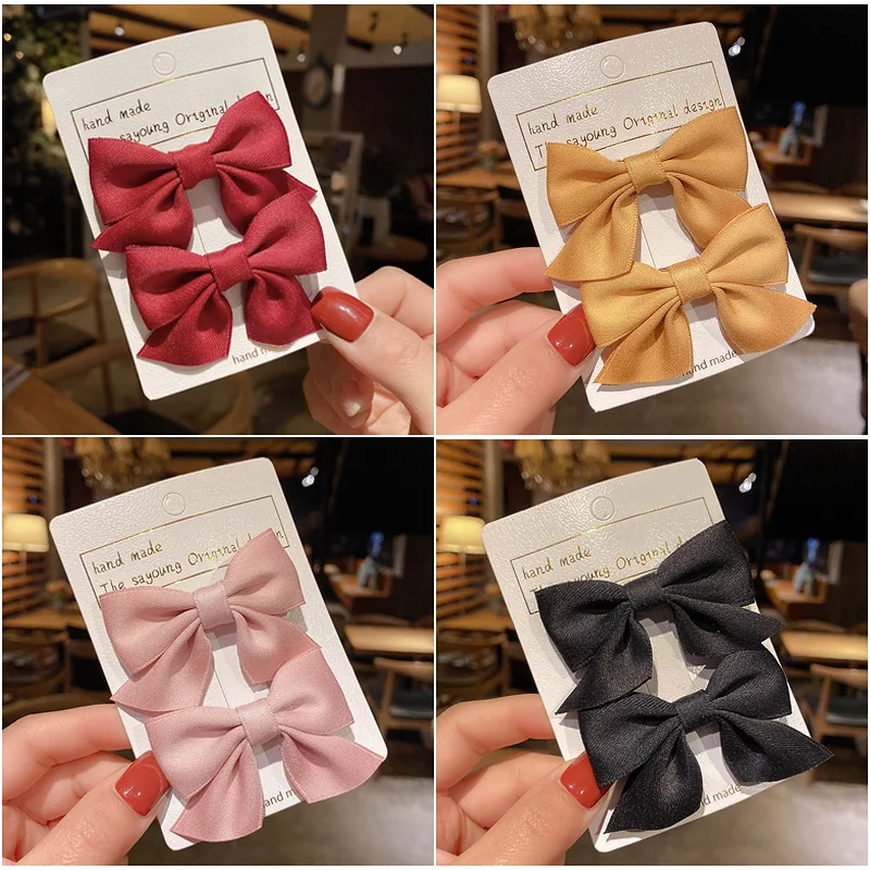 

10pcs/lot Kids Hair Clips Bows Hairpins For Girls Children Hair Accessories Colorful Baby Hair Claws Barrettes Headdress