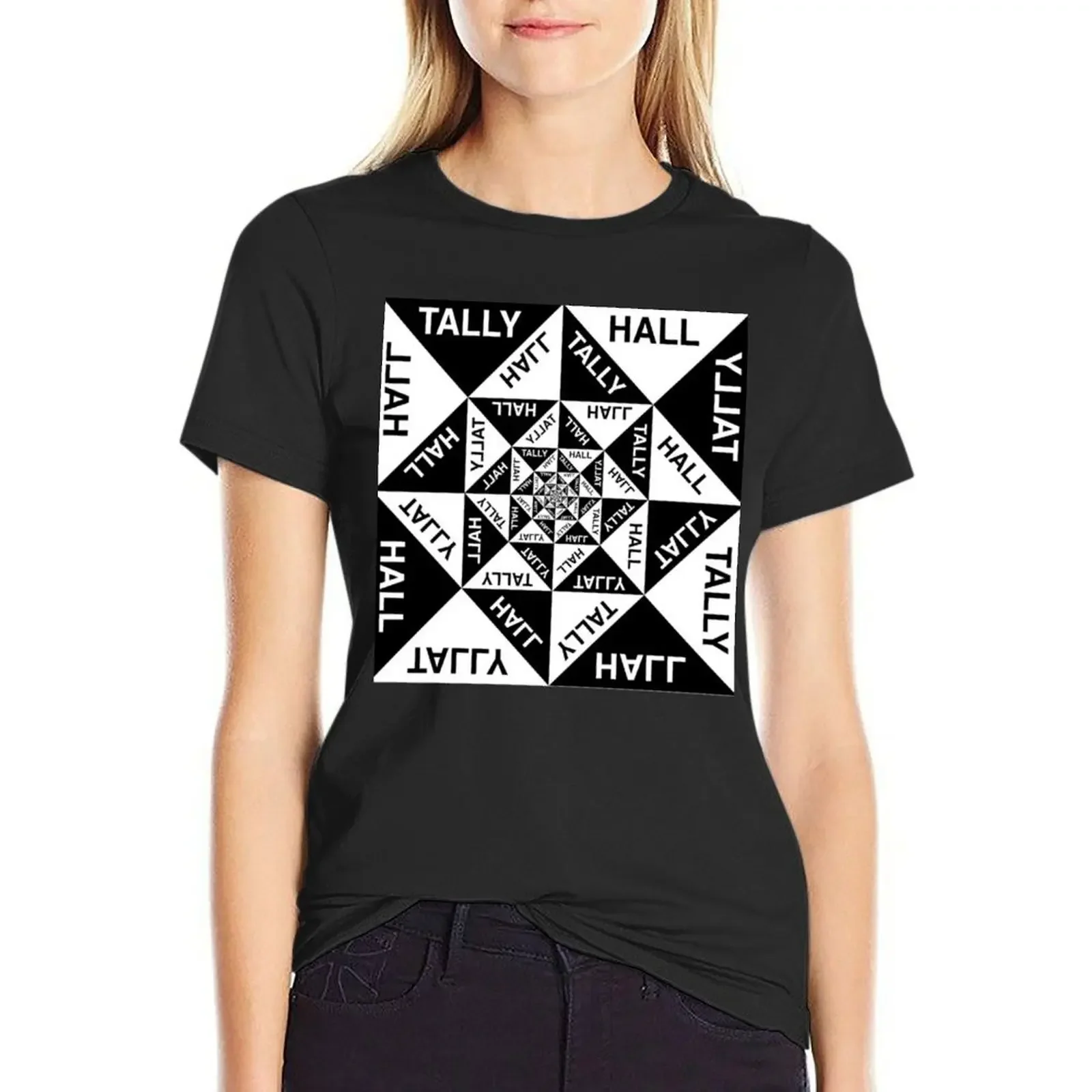 

New 02 Tally Hall Band Logo Genre indie Pop T-Shirt summer clothes animal print t-shirt dress for Women sexy