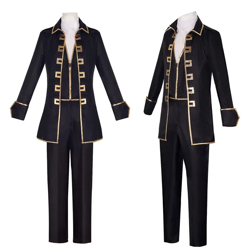 Anime Gintama Cosplay Costume Hijikata Toushirou Kondou Isao uniform Set Party Play Outfit for Men Boys Casual Performance Wear