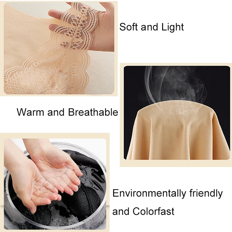 Thermal Vest with Padded Bra Women Warm Winter Tank Tops Stretch Velvet Thermo Camisole Lace Underwear Soft Thick Undershirt