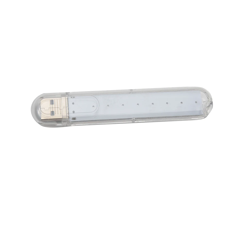 Luz Nocturna móvil para oficina, lámpara LED USB Flexible para el hogar, ahorro de energía, portátiles, iluminación pequeña de plástico para ordenador y dormitorio