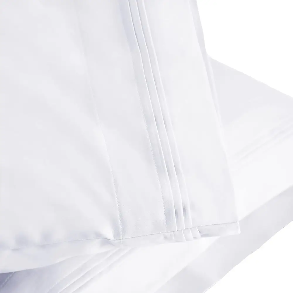 

1000 Thread Count Egyptian Cotton Pillowcase Set, Pillow Covers or All Pillows and Sleepers, Sot Pillowcases or Bed ashion, B, L