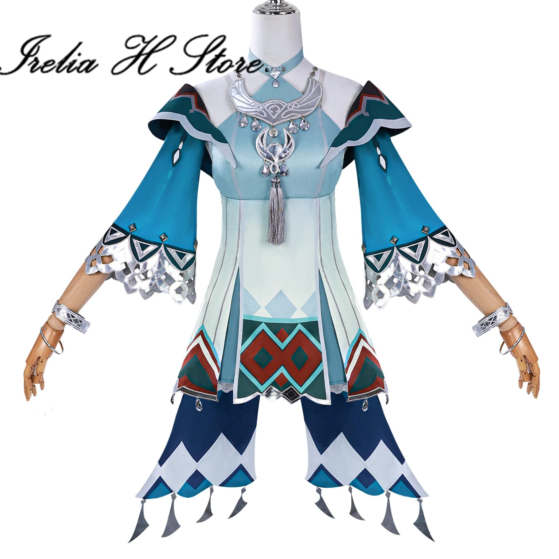 Disfraz de Irelia H Lan Yan Genshin Impact Lan Yan para mujer, juego de rol de anime, cosplays