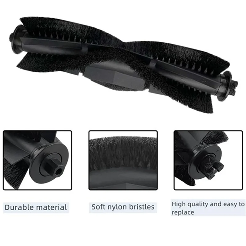 HOLIF-18PCS ل Tikom G8000 / G8000 Pro / Honiture G20 Pro جهاز آلي لتنظيف الأتربة الأسطوانة الجانب فرشاة تصفية ممسحة الملابس خرقة أجزاء #3