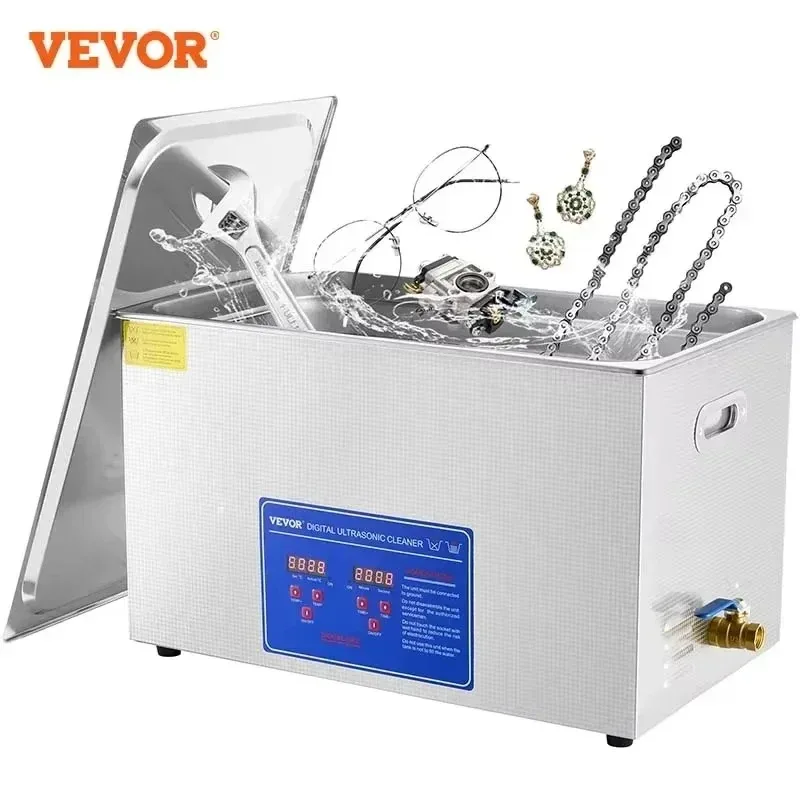 

Sihao 6L 15L 22L 30L Ultrasonic Cleaner Stainless Steel Ultrasonic Cleaning Machine Digital Heater Timer Jewelry Cleaning
