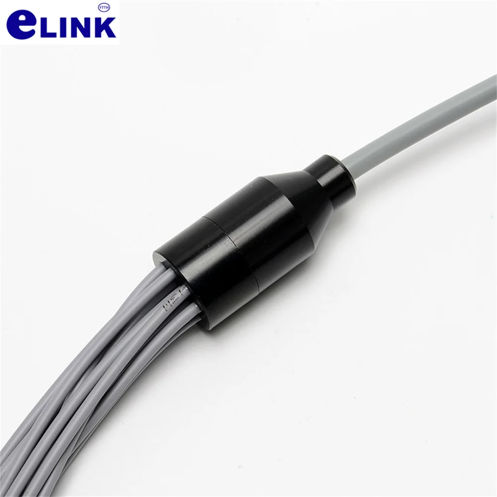 Armored patch cord 12 cores OM1 OM2 gray SC 50-120m 100m80m60m70m 12C LC FC ST multimode 12 fibers optical fibre jumper outdoor