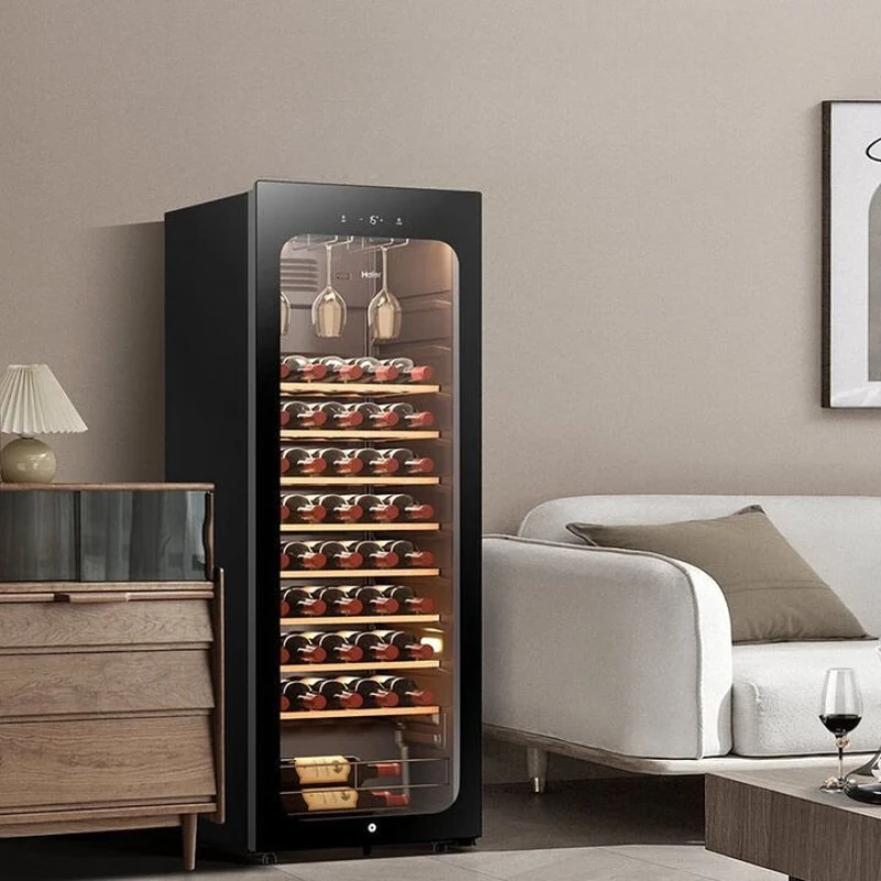 

Wine cabinet full space temperature beech wine rack bottom noise operation first-class energy efficiency