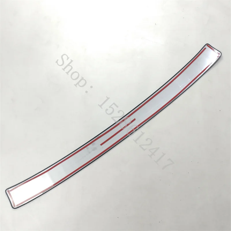 ل VW/Volkswagen T-ROC T ROC 2018 2019 ~ 2025 الفولاذ المقاوم للصدأ واقي مصد السيارة الخلفي عتبة الجذع لوحة سير اكسسوارات السيارات