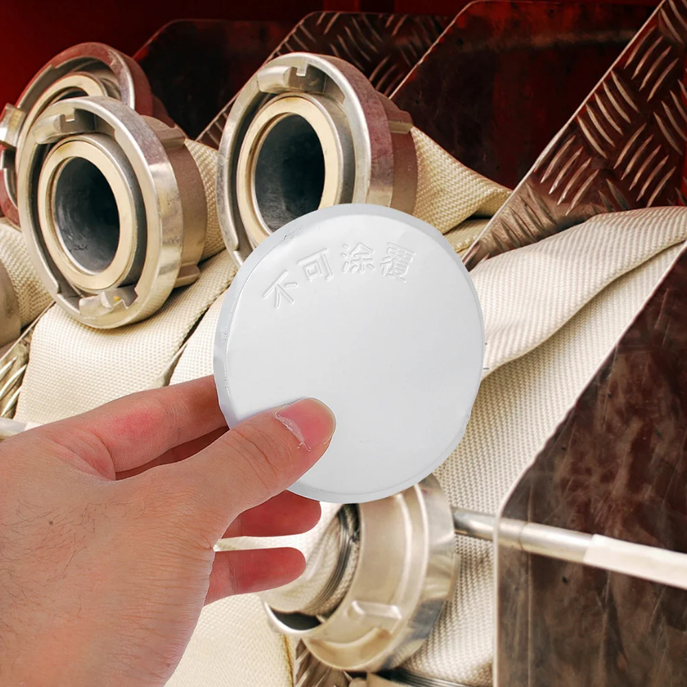 

6Pcs Concealed Fire Sprinkler Cover Plate Iron Safety Protection for Ceiling Residential Commercial Use Fire Sprinkler System