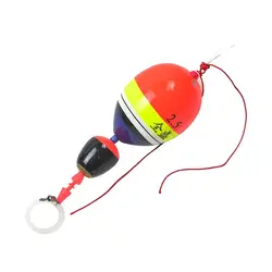 Vissen Float Rots Vissen Zeevissen Boei Waterkit Met Katoenen Knoop Stopper Karaman Stick Visgerei Bobber Accessoires