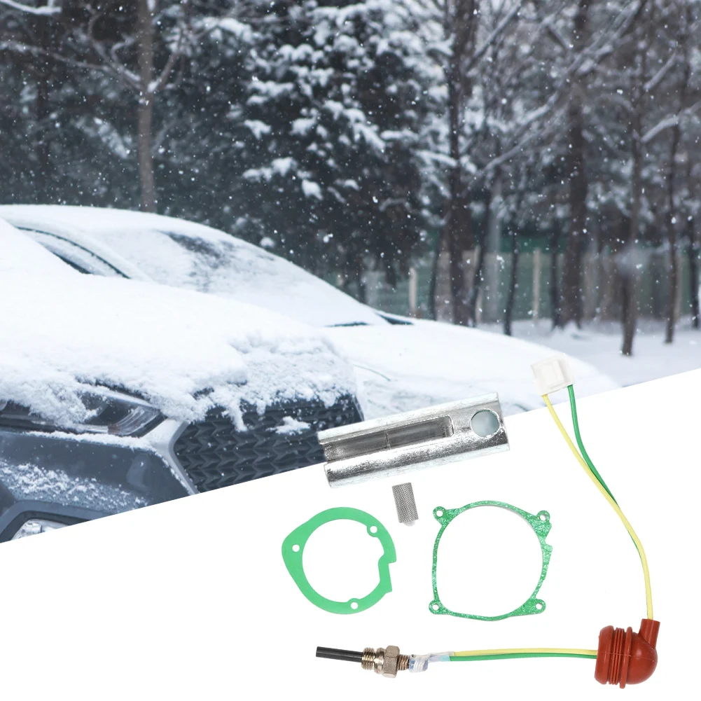 12/24V 2KW Parking Heater Accessories Ceramic Glow Pin Plug Vehicle Heating Ignition Plug Seal Repair Part for Diesel Air Heater