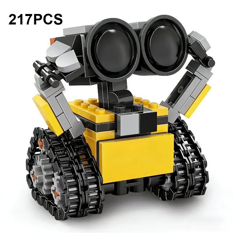 

Classic Movie Mini Wall-e Robot Building Block Set Assembly Model MOC Design Educational Toy Brick Assembly Gift For Kids Adult