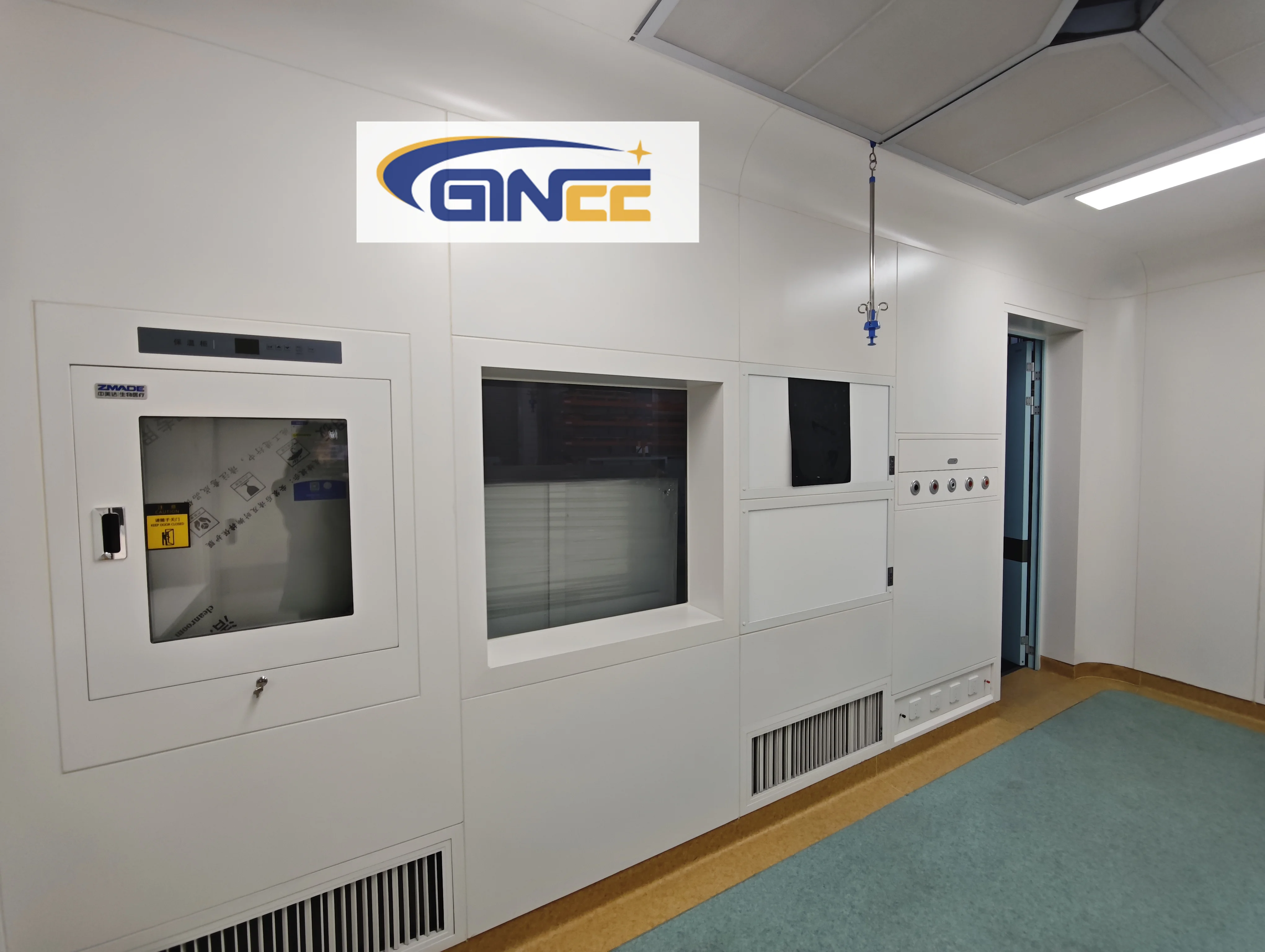 Customize Size MEDICAL OT Modular Handmade Hollow Glass Magnesium Clean Room Wall Panel Sandwich Panel for Operating Room