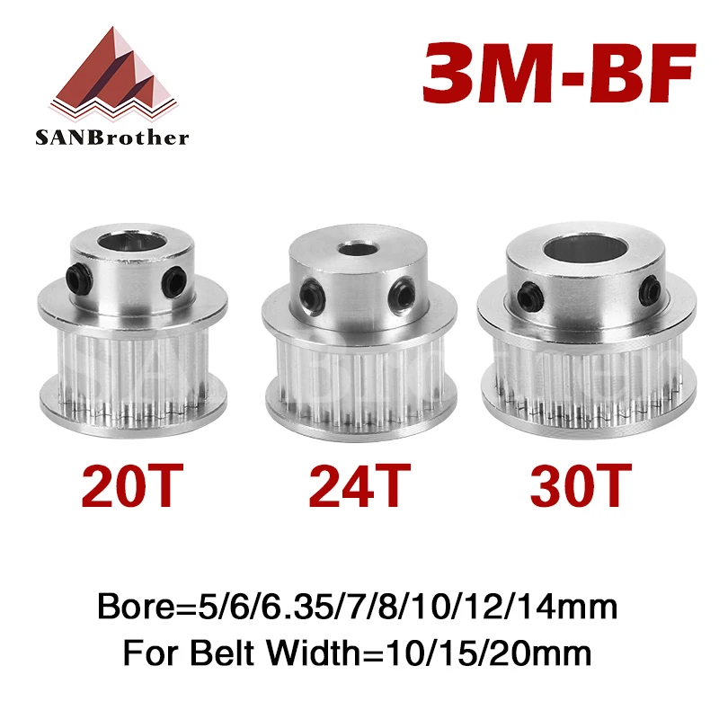 

20 зубов, 24 зуба, 30 зубьев, HTD 3M, синхронный шкив, диаметр 5-14 мм для ширины 10/15/20 мм, HTD 3M, ремень ГРМ, HTD 3GT, шкив, колесо