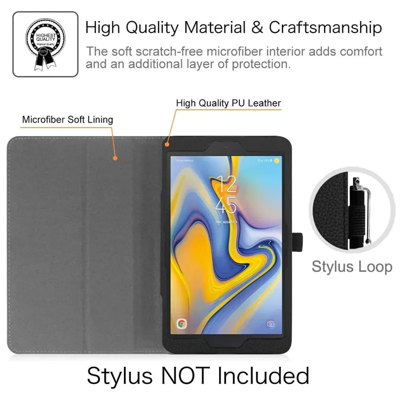 For Amazon Kindle Fire HD 7 2019 2017 Leather Folio Stand Cover Fire HD8 HD 10 Tablet Case Protective Shell Skin Shockproof Flip view 5