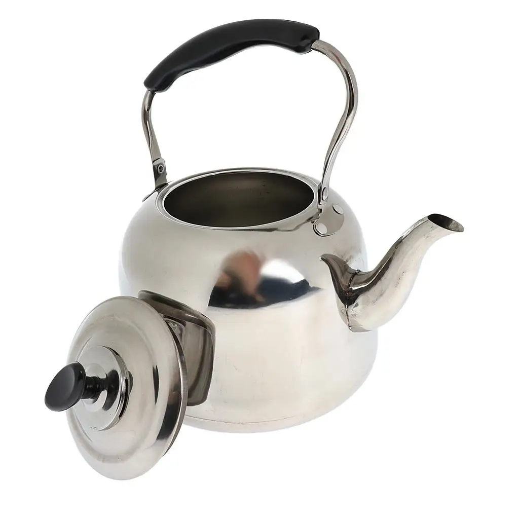 Whistling Kettle Stainless Steel bivouac kitchen with water Pot 4L 3L