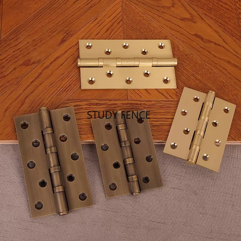1pc Chinese Style Cabinet Door Hinges Metal Concealed Hinges Wooden Crate/cabinet/box Hinge Household Hardware Accessories
