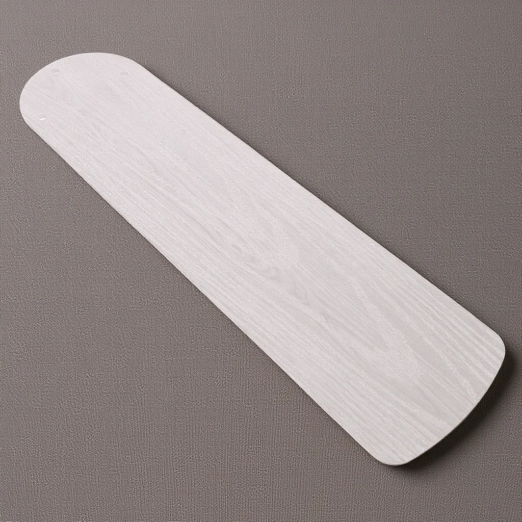 

1pcs Wood Grain Fan Blades 20.7Inch High-Strength Plastic Replacement For Ceiling Fans Easy Install Decorative Leaves Universal