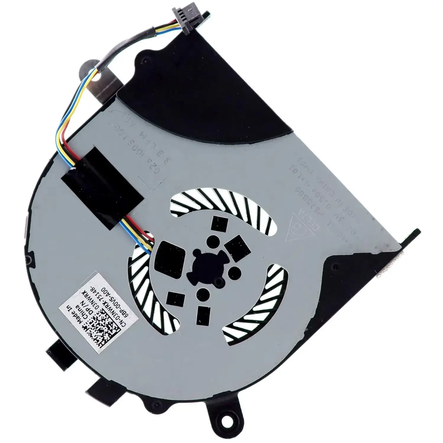 

CPU Cooling Fan For Inspiron 15 Series 7558 7568 13-7347 7348 7352 7353 7359 - 03NWRX 0DW2RJ Laptop Cooling System Part
