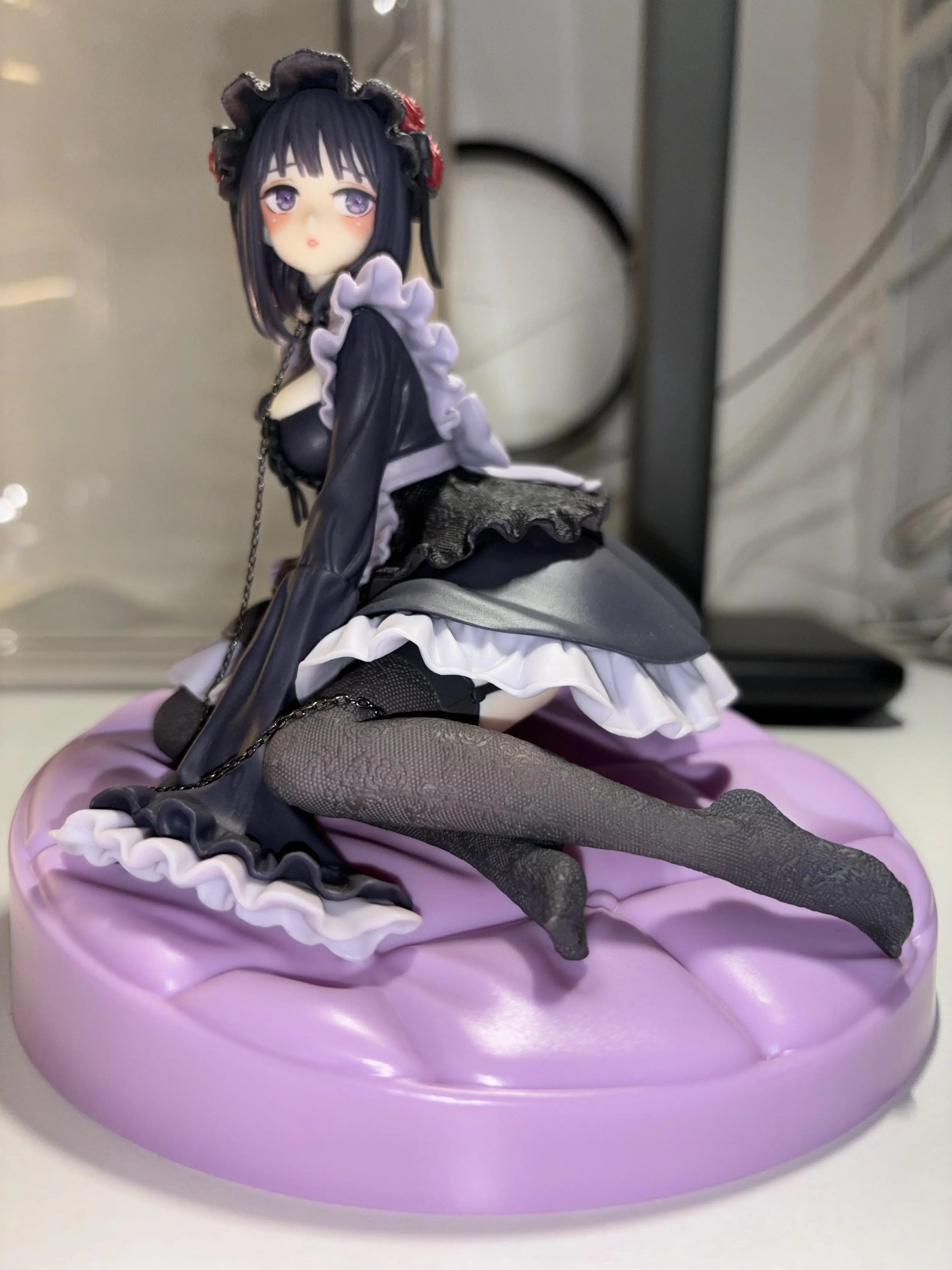 

Sitting Heijiang Figure Doll Figure Kita River Sea Dream Doll Figure Two-dimensional Game Beautiful Girl Ornament