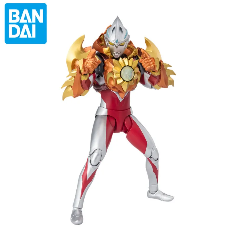 Genuine Bandai Animation S.H.Figuarts Ultraman Arc Sun Armor Solis Armor Action Figure Figure Ornament Toy Gift Collection Model