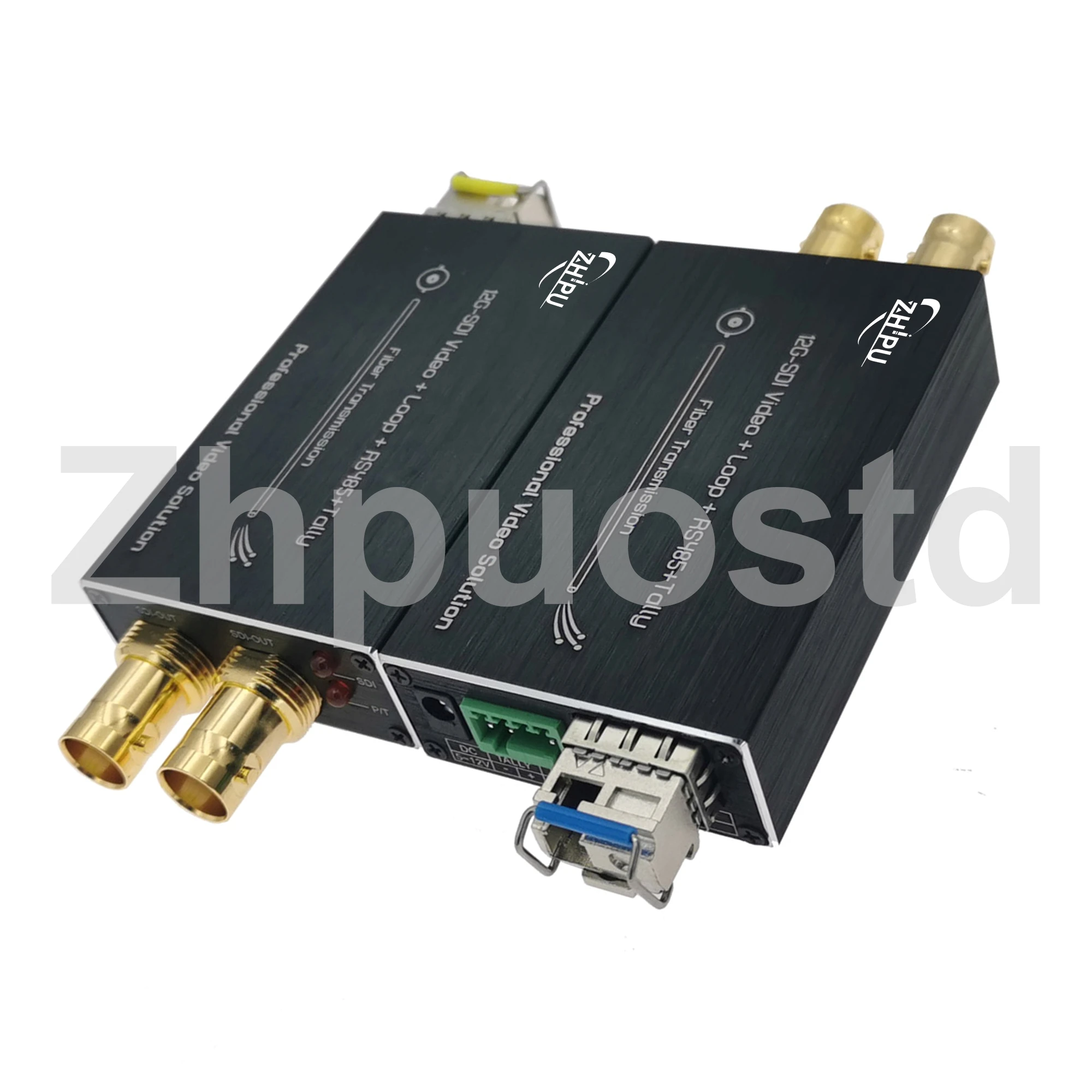 

Mini 12G SDI over LC Fiber Converter SDI over FC Fiber Extender single mode single fiber up to 20km RS485 Tally and Loop Output