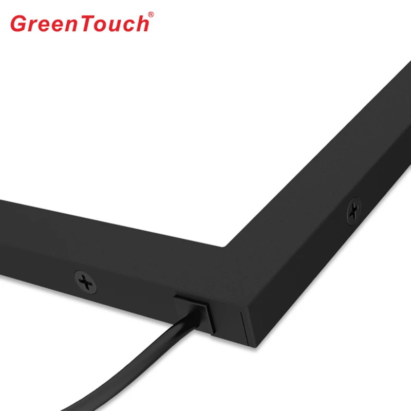 GreenTouch 15.6 بوصة تعمل باللمس IR شاشة 15.6 بوصة 10 نقاط IR اللمس الإطار مع الزجاج الأشعة تحت الحمراء شاشة تعمل باللمس تراكب عدة Usb Free-drive