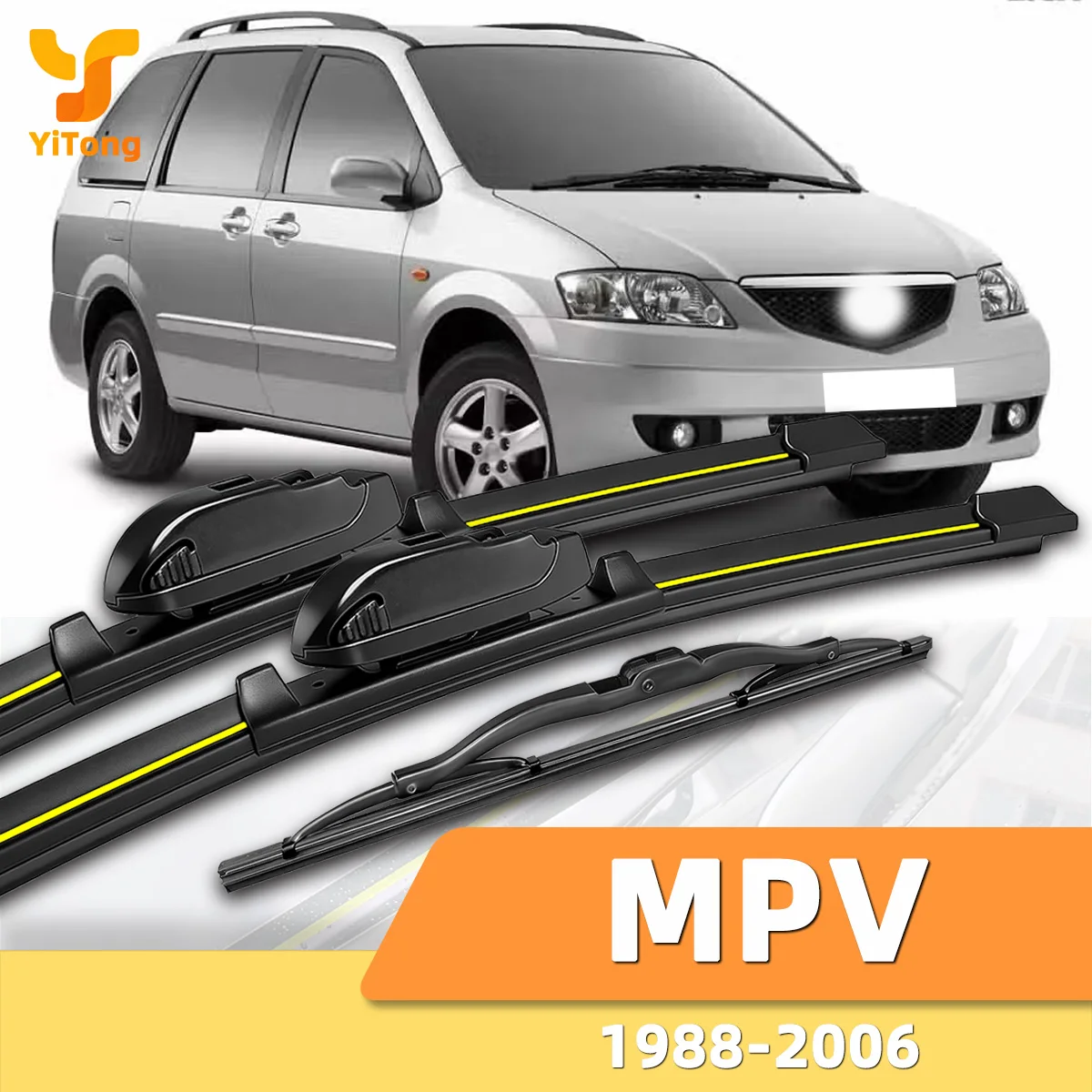 

Suitable For Mazda MPV 1988-2006 Front And Rear Windshield Wipers Durable Accessories For Car Windshields 1995 1999 2002 2004