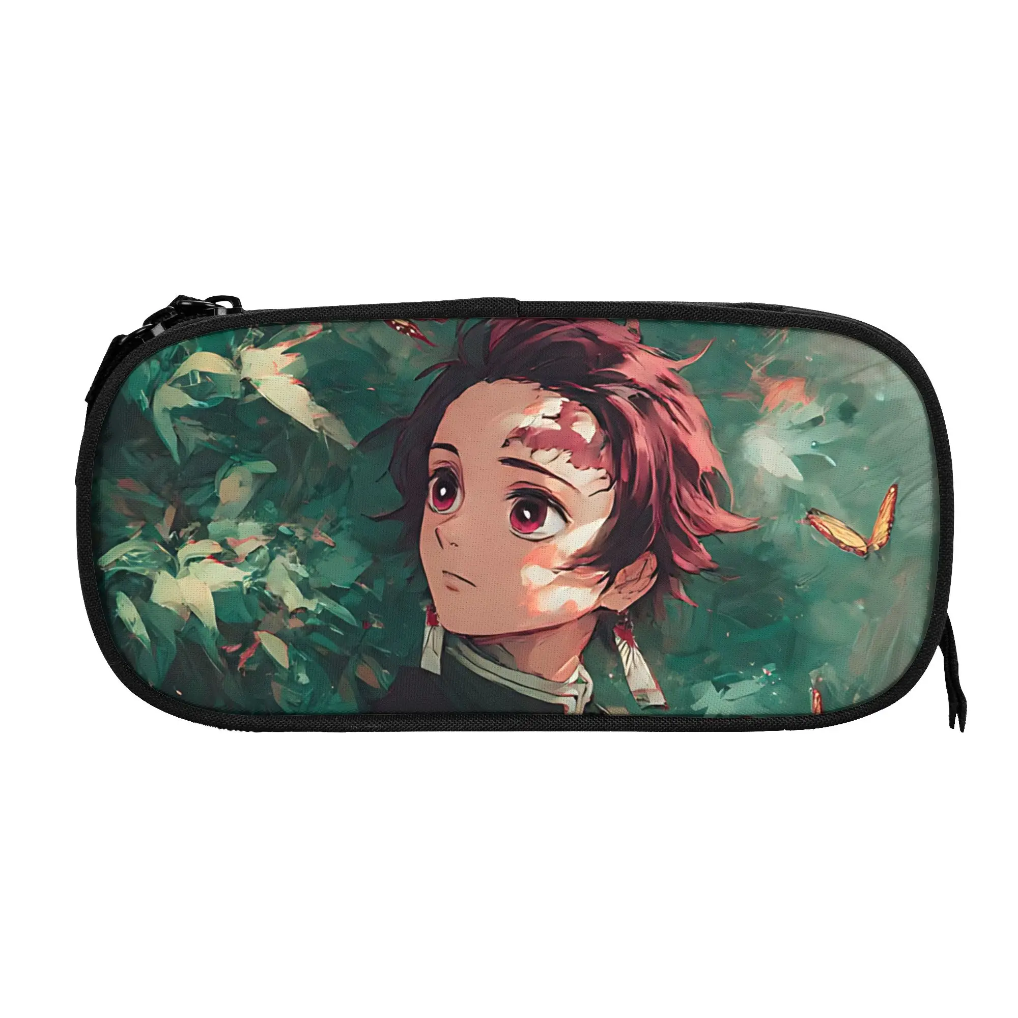 Custom Demon Slayer Large Capacity Bags for Child shounen manga Handheld Study Bag for Boys Gilrs Kids