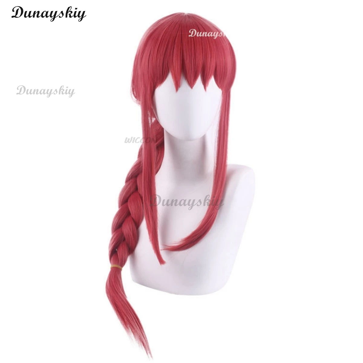 MakimaAnime Makima Cosplay Costume Hyakkiyakou‘s Shutendoji Japanese Kimono Bathrobe Wig Woman Sexy Halloween Suit