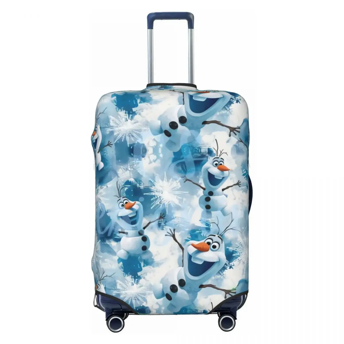 

Custom Fashion Frozen Olaf Elsa Manga Luggage Cover Protector Dust Proof Travel Suitcase Covers