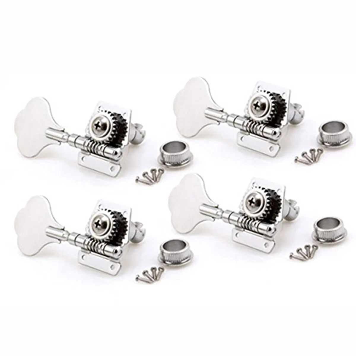 

Pegs Heads Tuner Alloy Machine 4R Tuners Heads Electric Guitar Bass Machine Head Tuners Bass Tuner Replacement Parts