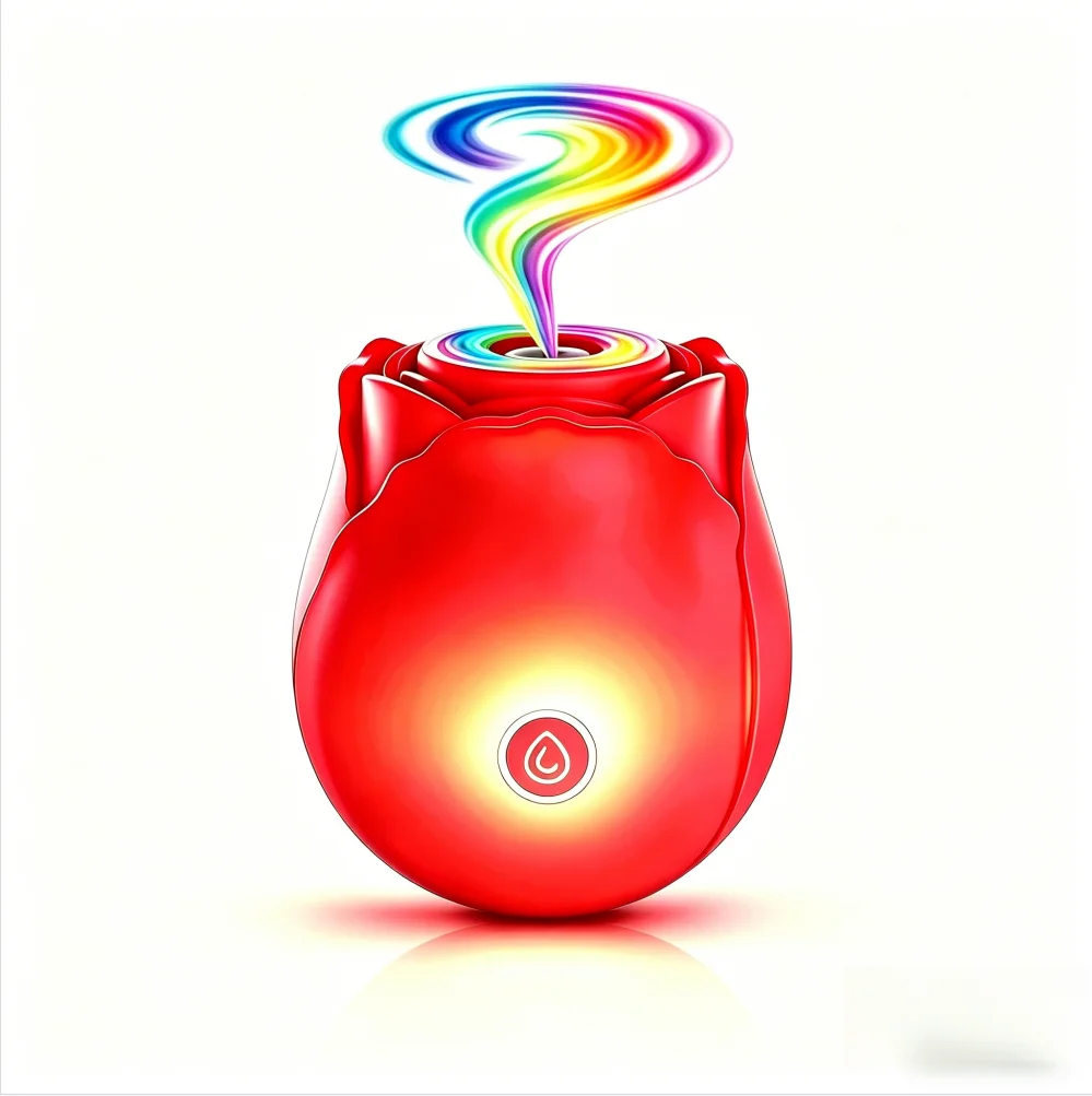 Potente Vibratore Succhiante per Vagina, Giocattolo Intimo a Forma di Lingua, Succhiatore per Capezzoli, Stimolatore Clitorideo per Donne